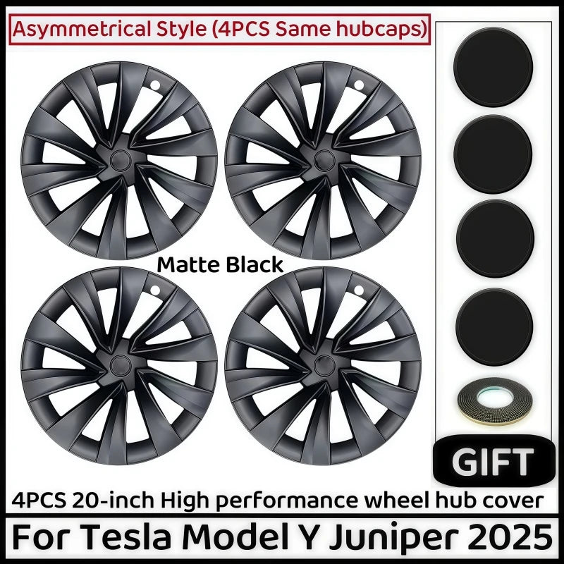 4PCS 20 Inch Wheel Cap- For Tesla Model Y Juniper 2025