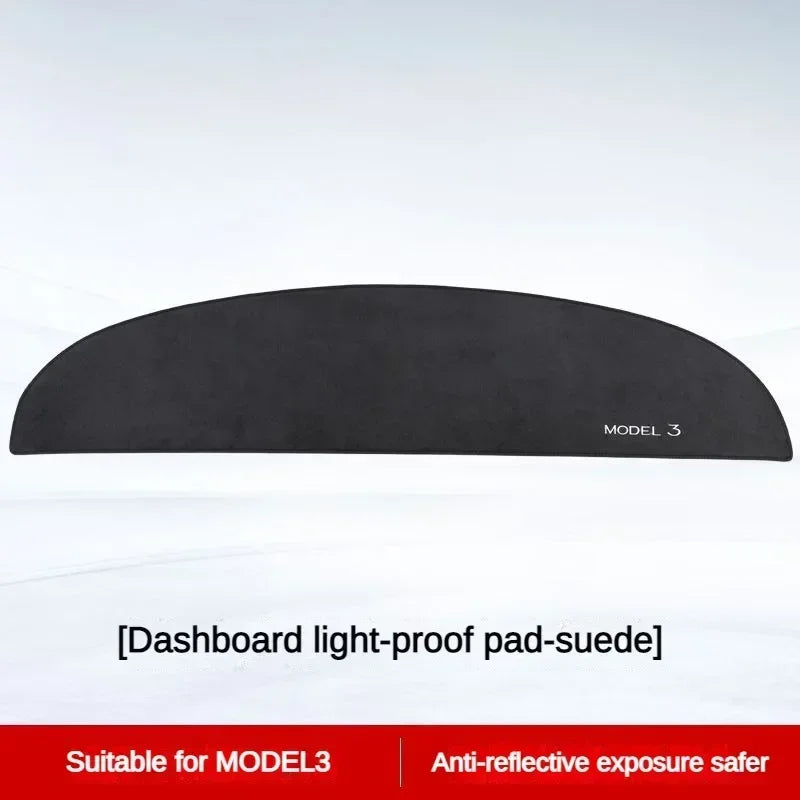 Anti-UV Dashboard Cover for Tesla Model 3 Y S