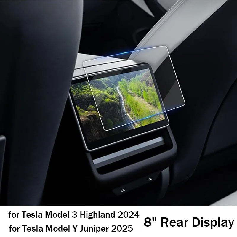 Tempered Glass Film Protector -for Tesla Model 3 Highland Model Y Juniper 2025