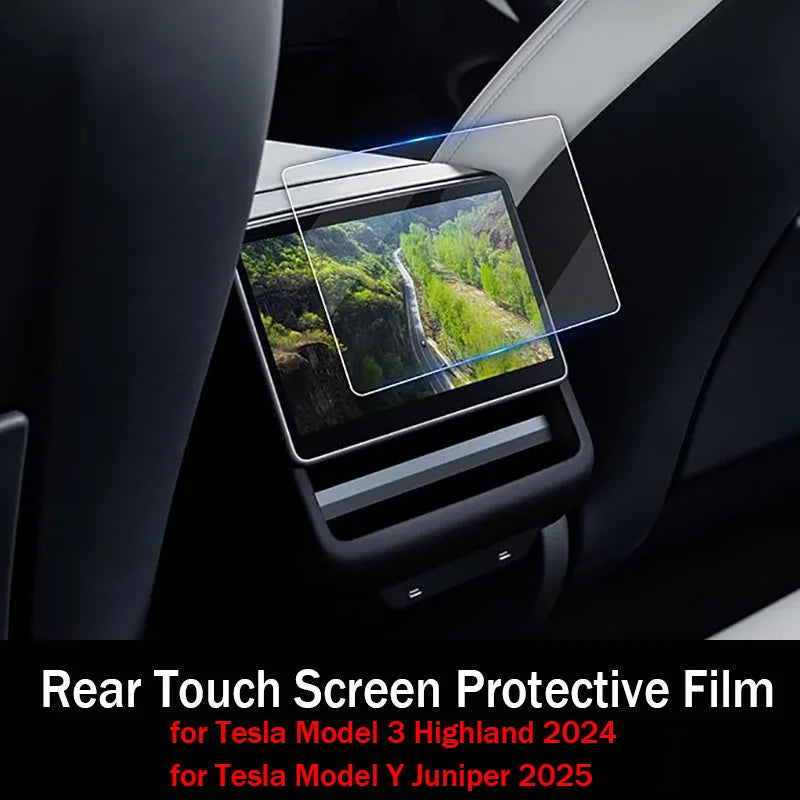 Tempered Glass Film Protector -for Tesla Model 3 Highland Model Y Juniper 2025