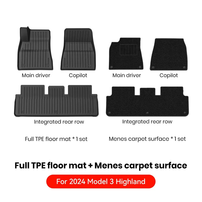 waterproof Anti-Slip Trunk Mat- For Tesla Model 3/Y