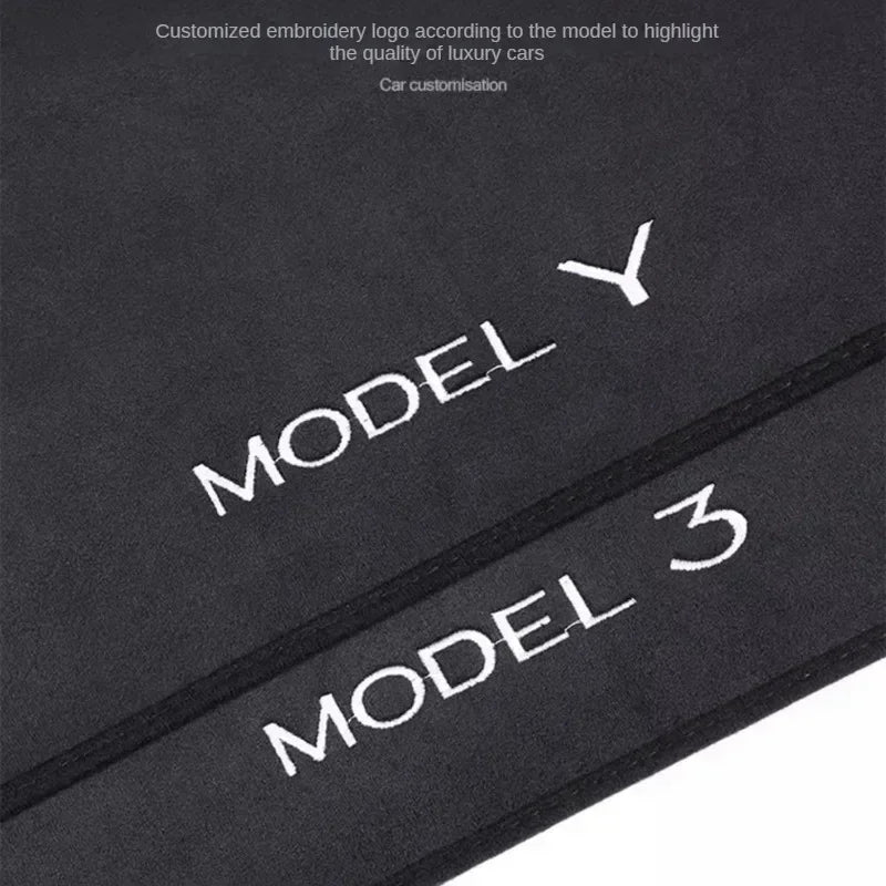 Anti-UV Dashboard Cover for Tesla Model 3 Y S